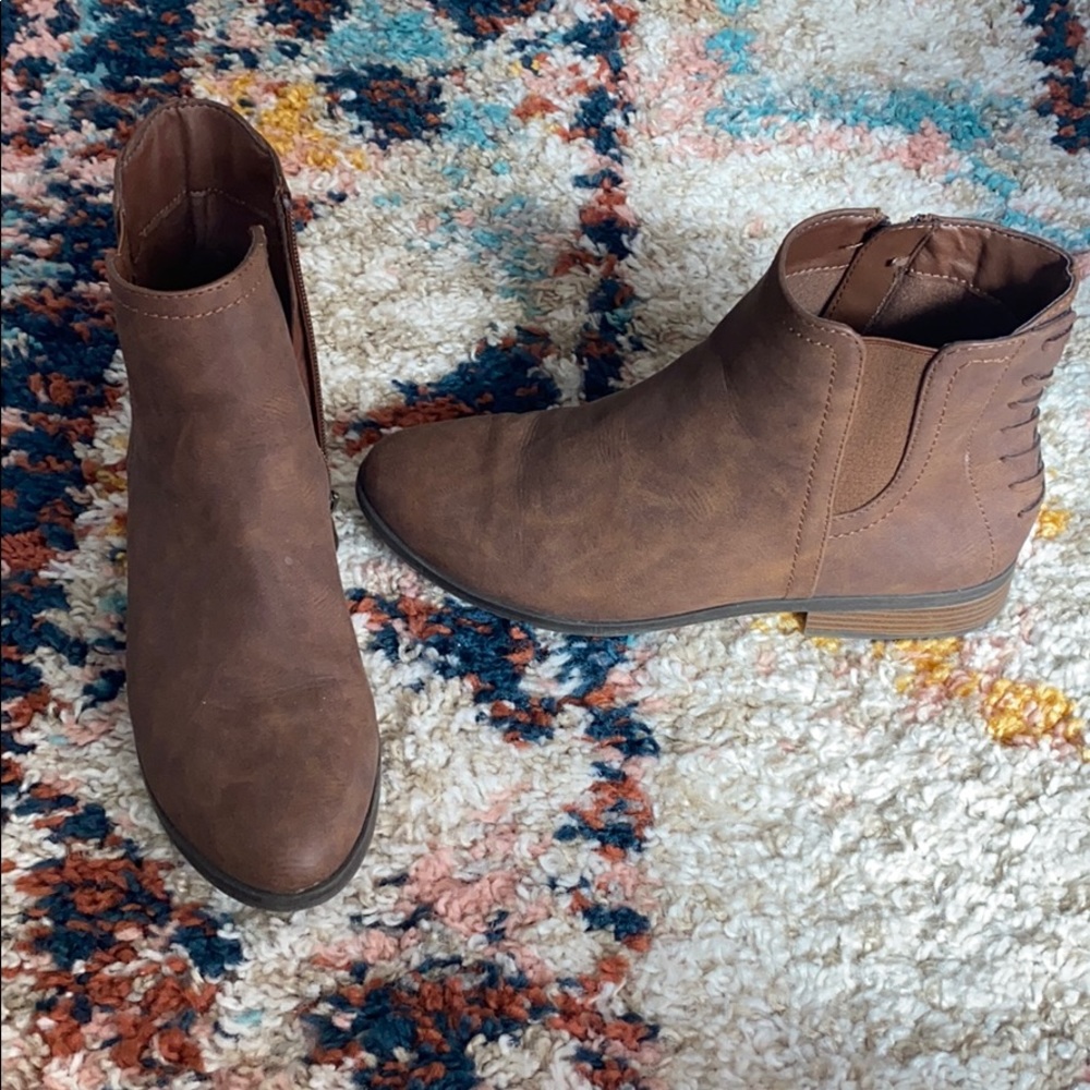 Brown Booties - image 1